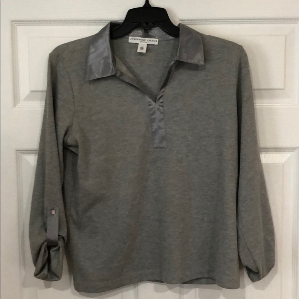 Josephine Chaus Grey Top